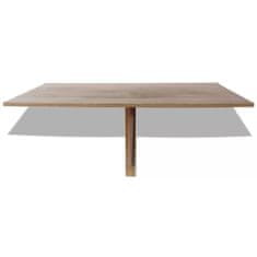 shumee Sklápěcí nástěnný stůl dub 100 x 60 cm