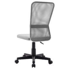 Vidaxl Kancelářská židle šedá 44 x 52 x 100 cm síťovina textil