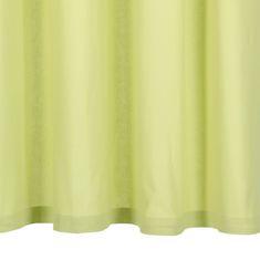 Greatstore Závěsy s kovovými kroužky 2 ks bavlna 140 x 225 cm zelené
