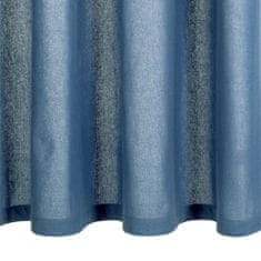 Greatstore Závěsy s kovovými kroužky 2 ks bavlna 140 x 245 cm modré