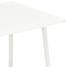 Vidaxl Psací stůl s poličkami bílý 102 x 50 x 117 cm