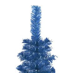 Greatstore Úzký vánoční stromek modrý 240 cm