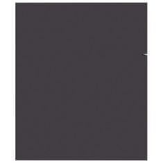 shumee Skříňka pod umyvadlo šedá 60 x 38,5 x 46 cm dřevotříska