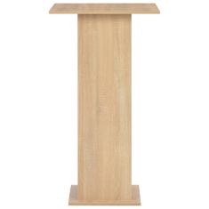 Greatstore Barový stůl dubový 60 x 60 x 110 cm
