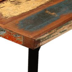 Greatstore Barový stůl masivní recyklované dřevo 150 x 70 x 107 cm