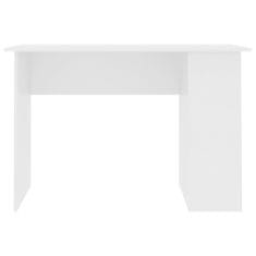 Greatstore Psací stůl bílý 110 x 60 x 73 cm dřevotříska