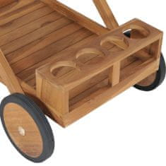 shumee Čajový vozík masivní teakové dřevo