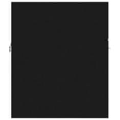 Greatstore Skříňka pod umyvadlo černá 41 x 38,5 x 46 cm dřevotříska