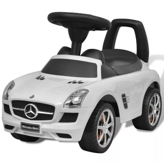 shumee Mercedes Benz dětské auto / odrážedlo bílé