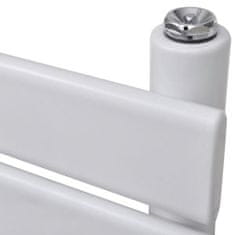 Greatstore Žebříkový radiátor na ručníky rovný ústřední topení 600x800 mm