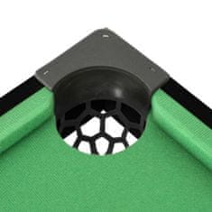 Greatstore Mini kulečníkový stůl 92 x 52 x 19 cm černý a zelený