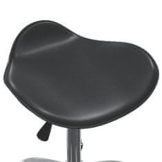 Vidaxl Masážní židle černá umělá kůže