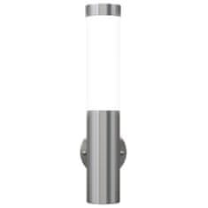 Vidaxl Nerezové nástěnné svítidlo pro použití v interiéru/exteriéru vodotěsné