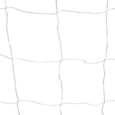 shumee Fotbalové branky 2 ks se sítí 182 x 61 x 122 cm ocelové bílé