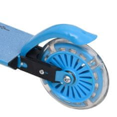 Greatstore 2kolová dětská koloběžka nastavitelná hliníková řídítka modrá