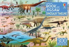 Usborne Dinosaur Timeline Book and Jigsaw