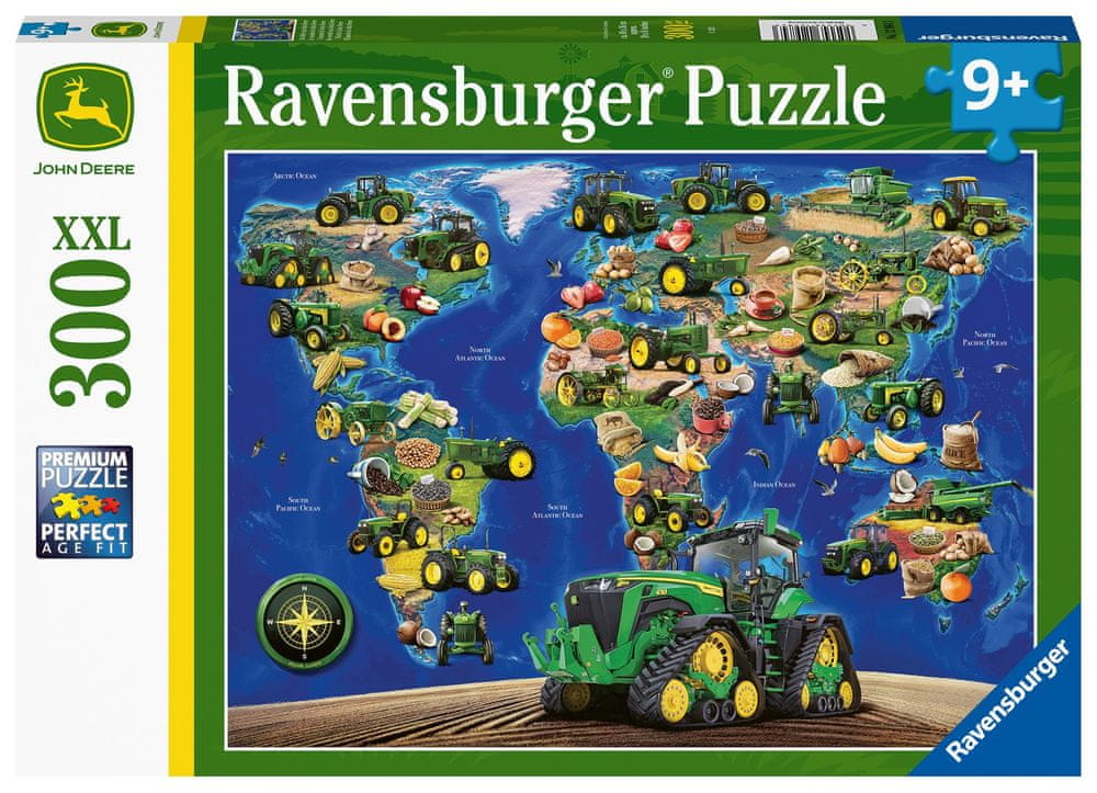 Ravensburger John Deere po celém světě 300 dílků