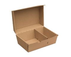 ECO krabičky Papírový hamburger box M, 100ks