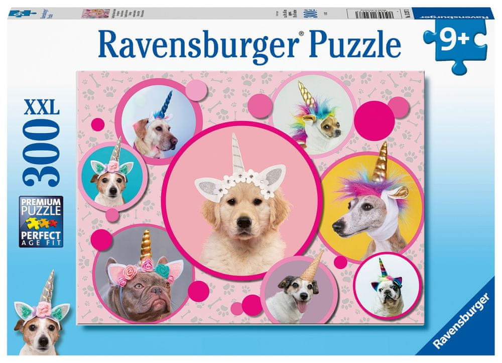 Ravensburger Roztomilí psí jednorožci 300 dílků