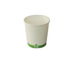 ECO cups Bio papírový kelímek na horký nápoj ECO CUP bílý 100 ml (4 oz), 500ks
