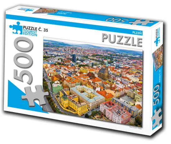 Tourist Edition Puzzle Plzeň 500 dílků (č.35)
