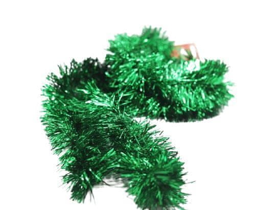CBPAP Vánoční řetěz hustý 8cm x 2m 9390 Zelený