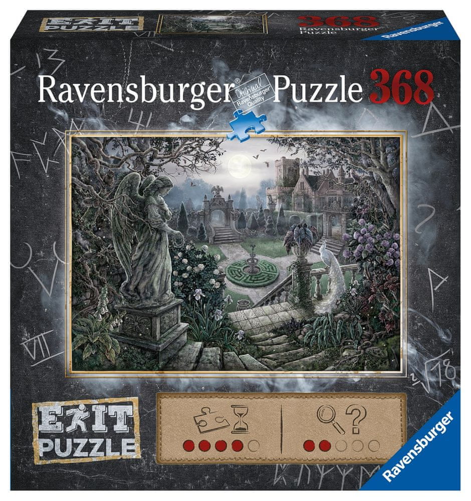 Ravensburger Puzzle Exit KIDS Zámecká zahrada 368 dílků