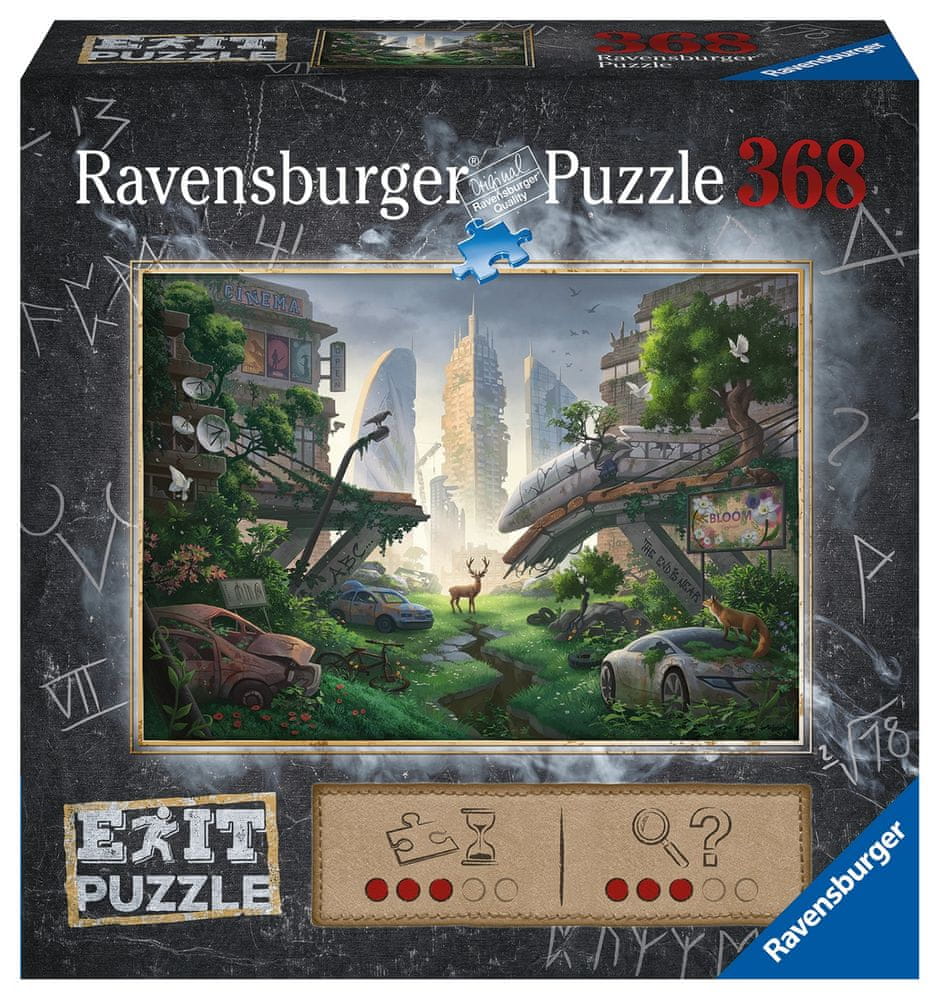 Ravensburger Puzzle Exit KIDS: Apokalypsa 368 dílků