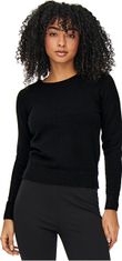 Jacqueline de Yong Dámský svetr JDYMARCO Regular Fit 15237060 Black (Velikost XXL)