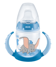 Nuk Disney Classics First Choice Tréninková láhev se silikonovou špičkou, 150 ml