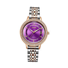 Elegantní fialové hodinky s modelovým číslem 6677-1 a dárkem ZDARMA.