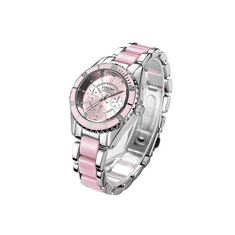 LONGBO Elegance pro ženy: Růžové hodinky s dárkem - dárek zdarma!