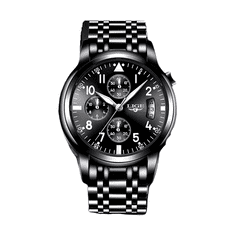 Lige Elegantní pánské hodinky model 9825 + bonus ZDARMA - Vyznavač nejnovějšího módního trendu.
