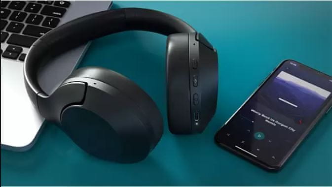 sodobne brezžične slušalke Philips TAH8506, tehnologija Bluetooth, ANC, jasen zvok, dolgotrajno polnjenje USB, nadzor na dotik, večtočkovna povezava 
