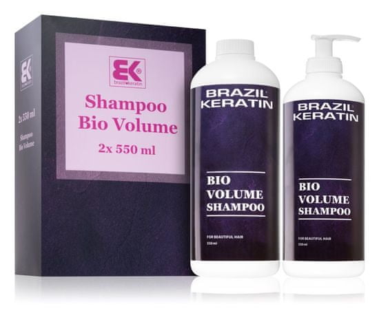Brazil Keratin Shampo Bio Volume 1100 ml (set 1+1)