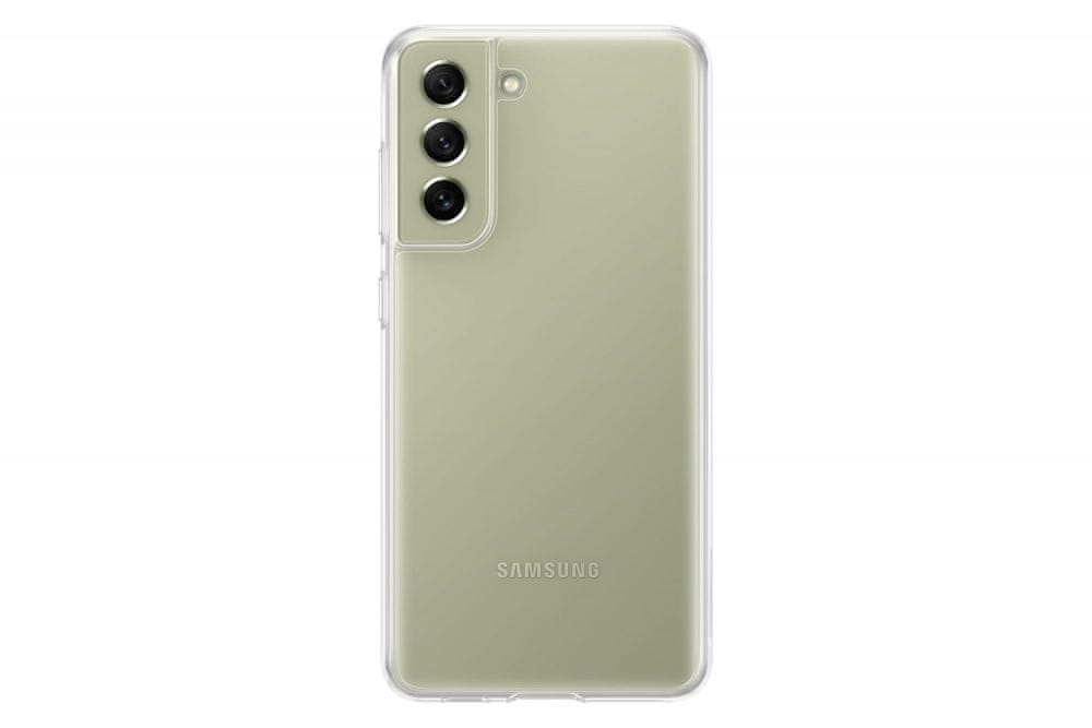 Samsung S21 FE Průhledný zadní kryt S21 FE Průhledný zadní kryt průhledná, průhledná - rozbaleno