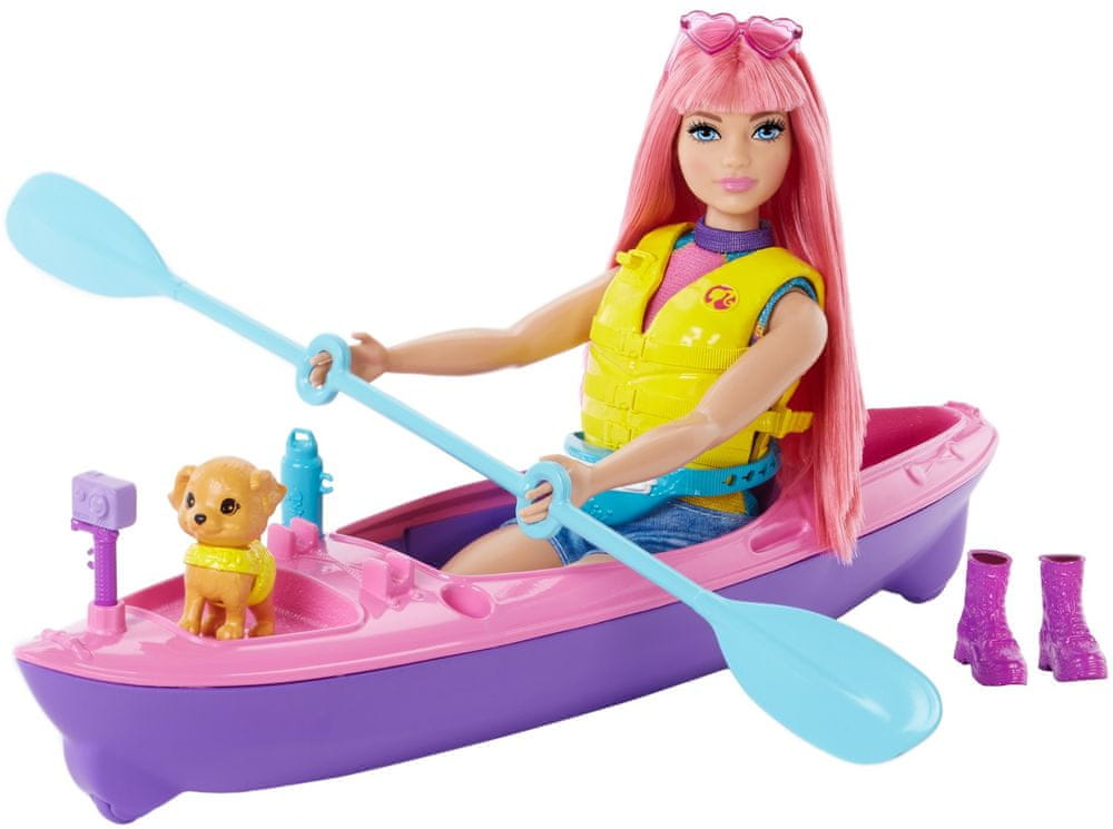 Mattel Barbie Dreamhouse adventures herní set Kempující Daisy HDF75