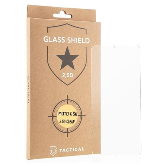Tactical Glass Shield 5D sklo pro Motorola Moto G50 - Černá KP8399