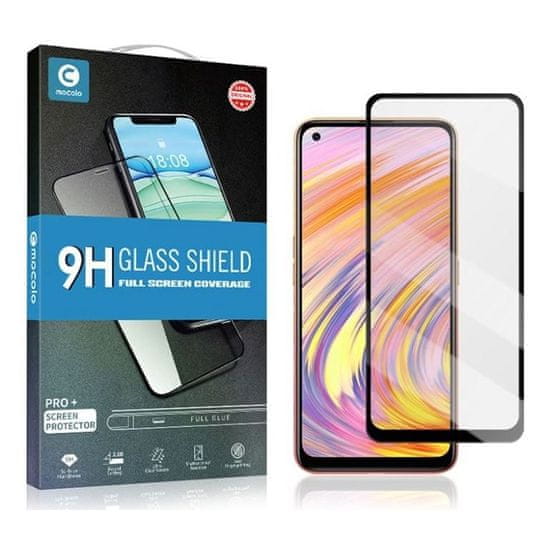 Mocolo Glass Shield 5D sklo pro Samsung Galaxy A20s - Černá KP11621