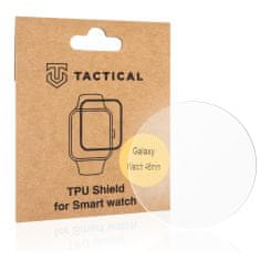 Tactical TPU Folia/Hodinky pre Samsung Galaxy Watch 46mm - Transparentní KP8557