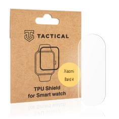 Tactical TPU Folia/Hodinky pre Xiaomi Band 4 - Transparentní KP8547
