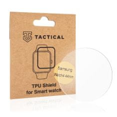 Tactical TPU Folia/Hodinky pre Samsung Galaxy Watch 4 44mm - Transparentní KP11479