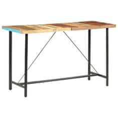 Vidaxl Barový stůl 180 x 70 x 107 cm masivní recyklované dřevo