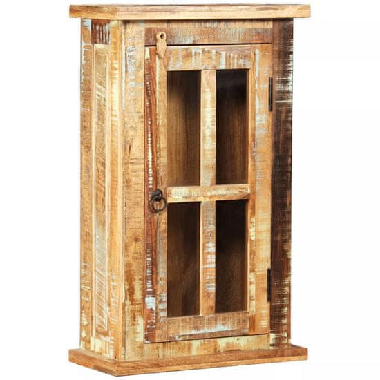 Greatstore Nástěnná skříňka masivní recyklované dřevo 44 x 21 x 72 cm