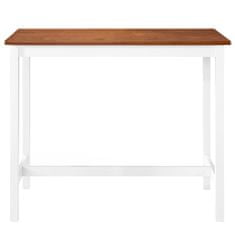Vidaxl Barový stůl masivní dřevo 108 x 60 x 91 cm