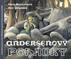 Hans Christian Andersen: Andersenovy pohádky - 2 CD (Čte Hana Maciuchová a Petr Štěpánek)