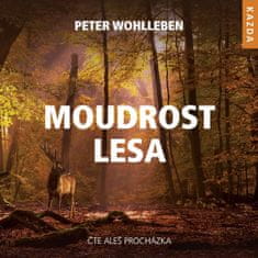 Peter Wohlleben: Moudrost lesa - CDmp3 (Čte Aleš Procházka)