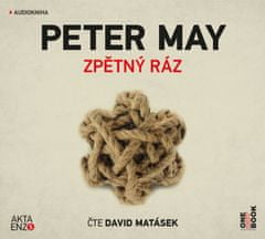 Peter May: Zpětný ráz - CDmp3 (Čte David Matásek)