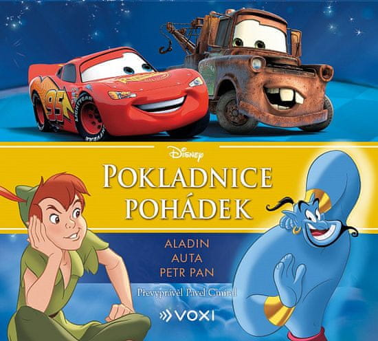 Disney - Aladin, Auta, Petr Pan (audiokniha pro děti)
