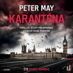 Peter May: Karanténa - CDmp3 (Čte Daniel Bambas)